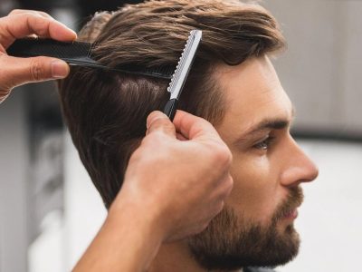 Fully equipped Gents Salon For Sale With Pedicure Station